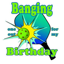 Pickleball Birthday Party - Blue and Green