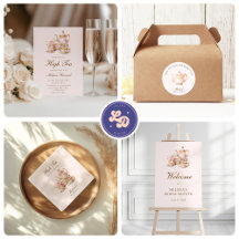 High Tea Pastel Bridal Shower