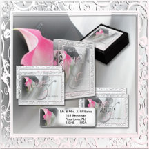 Pink Cala Lily Wedding Collection