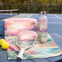 Pink Tropical Beach Sports, Tech, Games