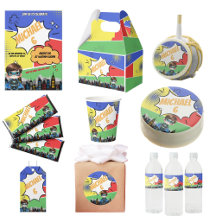 Superhero Spectacle: Epic Birthday Party Invitatio