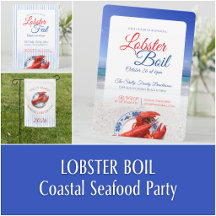 LOBSTER BOIL Coastal Seafood Party