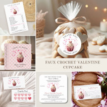 Valentine Coquette Faux Crochet Collection