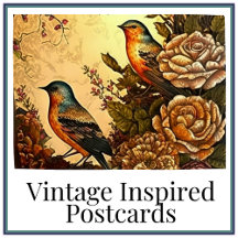 Vintage Inspired Postcard