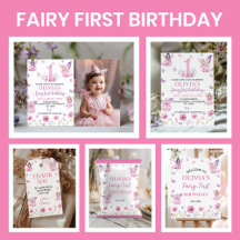 Butterfly Fairy First Birthday