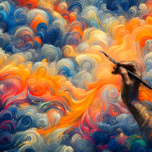 A Painter's Dreamy Canvases