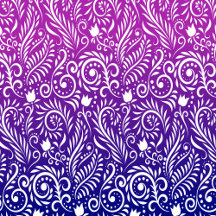 Floral and Leaves - The Mysterious Galaxy