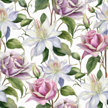 Roses & Clematis
