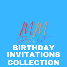 birthday invitations collection