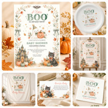 A Little Boo Baby Shower Party Collection
