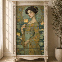 Vintage Waterlily Portrait Collection