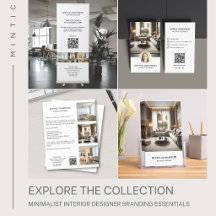 Minimalist Interior Designer Branding Essentials