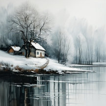 Winter Solitude: Landscape