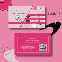 Girly Mid-Century Business Collection