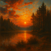 Echoes of Dusk: Lake Sunset Collection