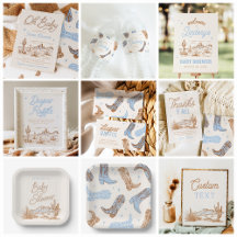 Cowboy Baby Shower Collection