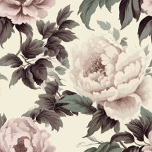 Peony Paradise: Pastel Pattern Collection