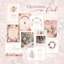 Lovely Christmas in Pink Designs
