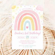 Rainbow Birthday Party