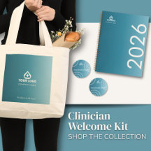 Teal Zen Clinician Welcome Kit 