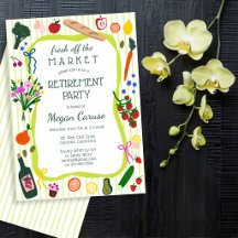 Retirement Party Invitations