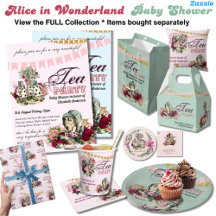 Vintage Alice in Wonderland Vintage BABY SHOWER