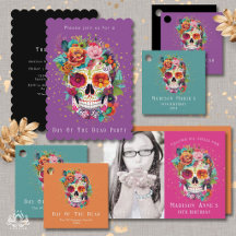 Day Of The Dead Mexican Sugar Skull All Souls