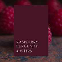 Raspberry Burgundy