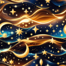 Keychain - Celestial Moon & Star Cosmic Charm