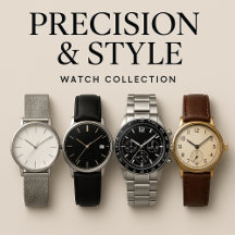 Precision & Style: Watch Collection