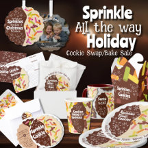 Holiday Cookie Exchange Sprinkle All The Way
