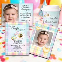 Sweet Bee First Birthday Collection