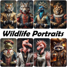 Animals in Whimsical Outfits 