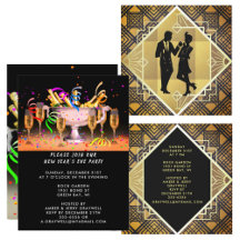 Party Ready New Year's Cards & Party Supplies