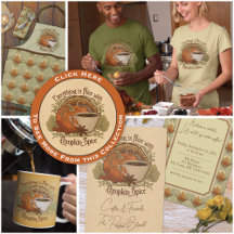 Pumpkin Spice and Autumn Vintage Style Art & Decor