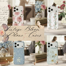 Vintage Bloom iPhone Cases