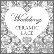 Ceramic Lace Grey WEDDING