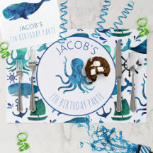 Under The Sea Marine Birthday Party or Baby Shower