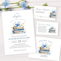Blue Storybook Baby Shower Collection for Boy
