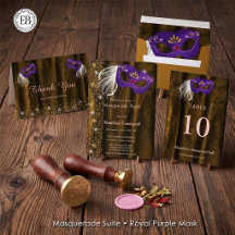 Masquerade Suite Royal Purple Mask