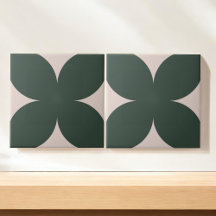 Mid Century Modern Ceramic Tile