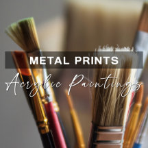 Metal Prints Of Acrylic Paintings