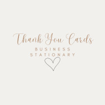 - Thank You Cards Business Stationary -