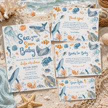 Sea You Soon Coastal Baby Shower