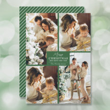 FOUR PHOTO CHRISTMAS HOLIDAY CARD COLLECTION