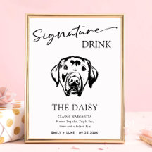 Custom Labrador Dog Wedding
