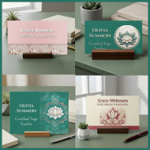 Spiritual Astrology Psychic Healing Business Cards