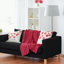 Red and Gold Hearts for Valentine's Day