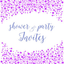 SHOWER & PARTY INVITES