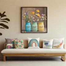 Boho Hygge Throw Pillows Collection